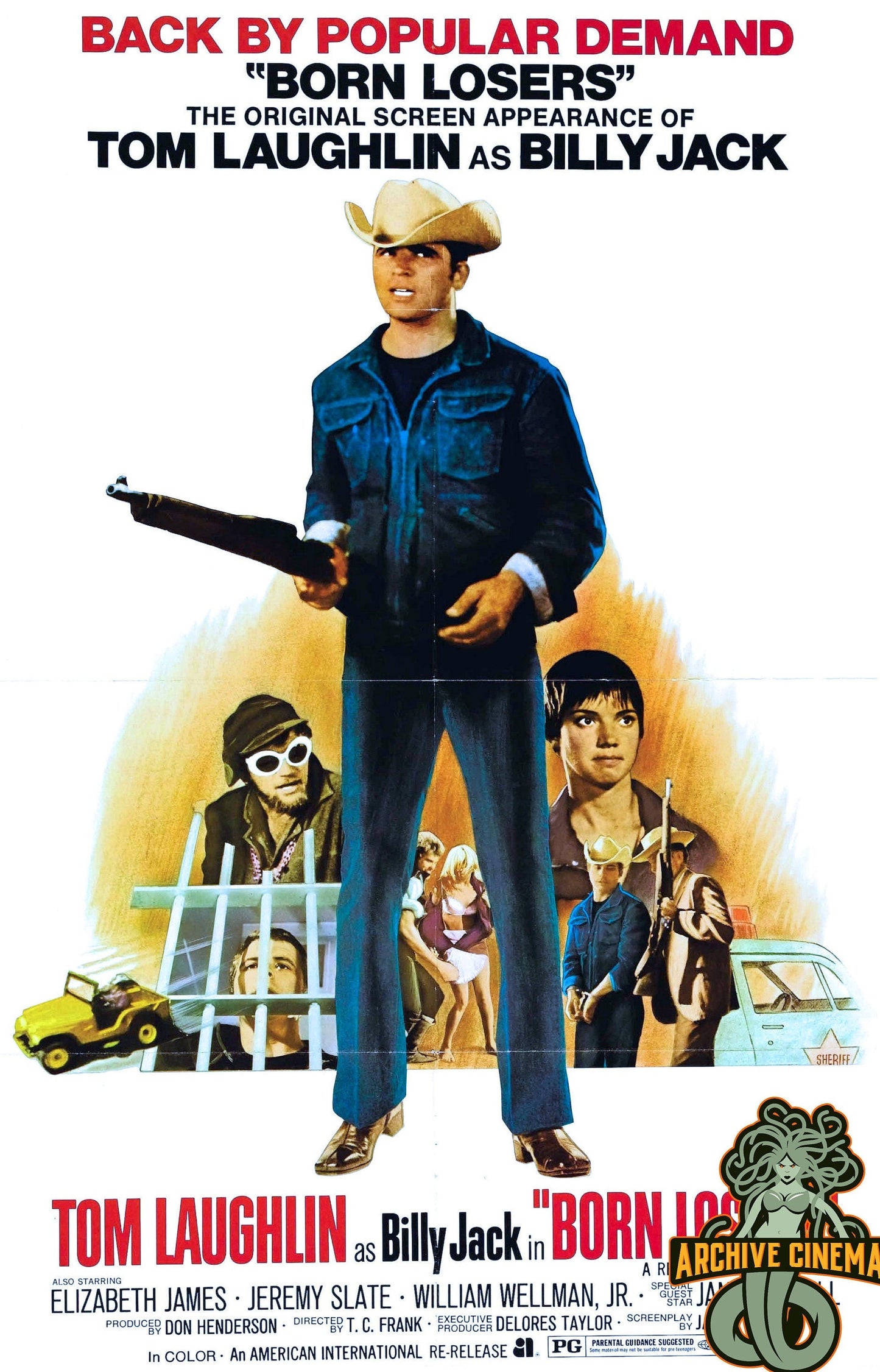 Born Losers, The -- 11" x 17" Deluxe Poster Art Print || Billy Jack's First Screen Appearance!