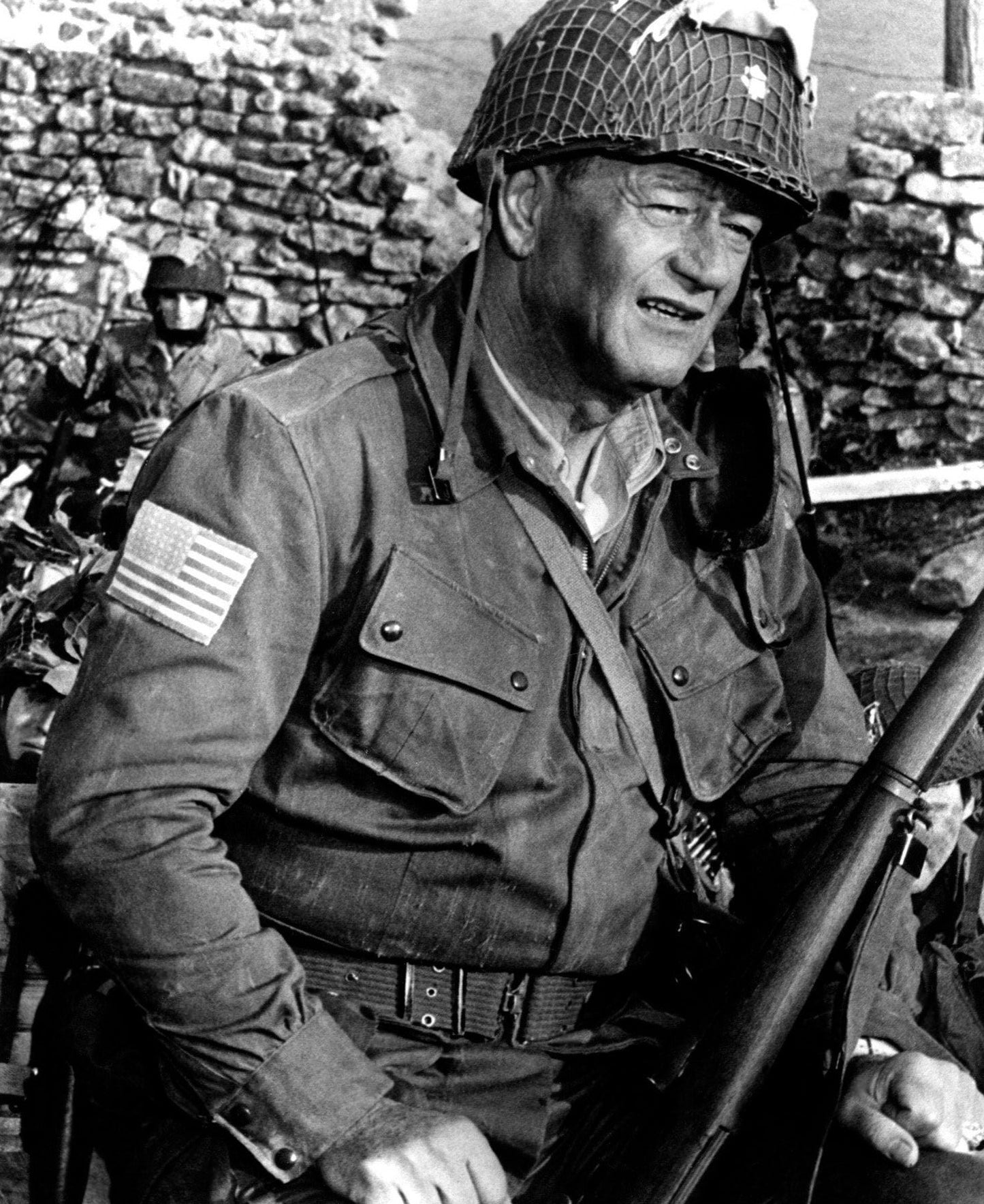 Longest Day, The -- 8.5" x 11" Deluxe Wall Art Print || John Wayne in Heroic WW2 Normandy Remembrance!