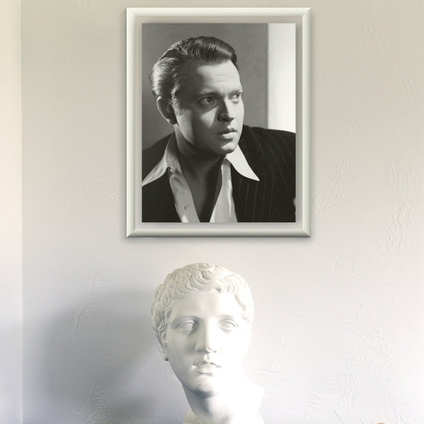 Orson Welles -- 8.5" x 11" Deluxe Art Print || Moody Boy Genius At Work!