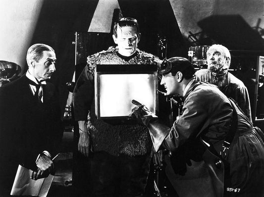 Son of Frankenstein -- 8.5" x 11" Deluxe Art Print || Basil Rathbone, Karloff & Lugosi Together!