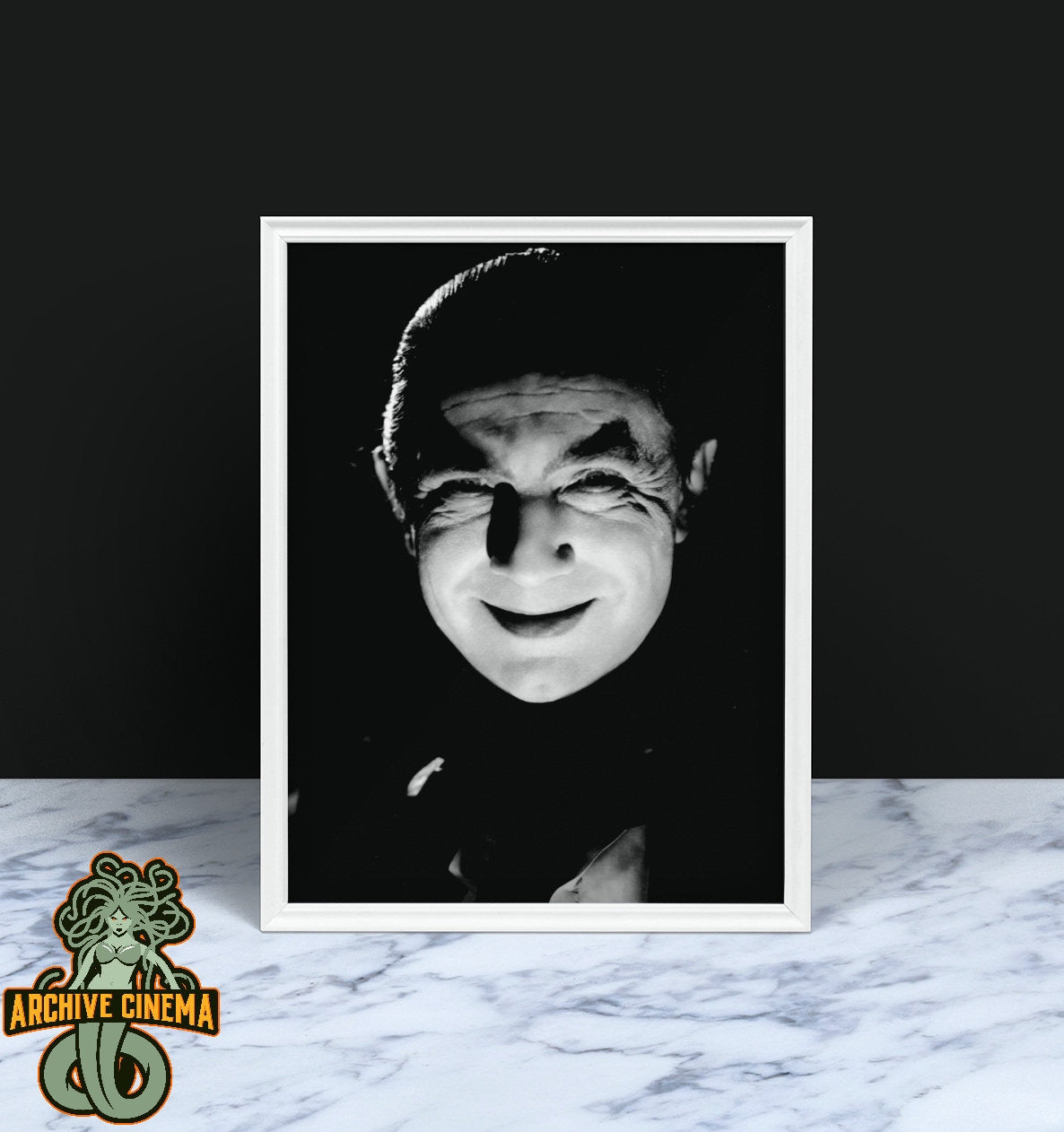 Bela Lugosi -- 8.5" x 11" Art Print || Count Dracula in Terrifying Close-Up!