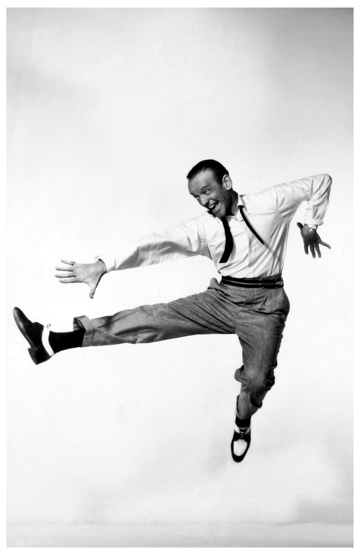 Fred Astaire-- 11" x 17" Deluxe Poster Art Print | The King of Dance Musicals Goes Vertical!