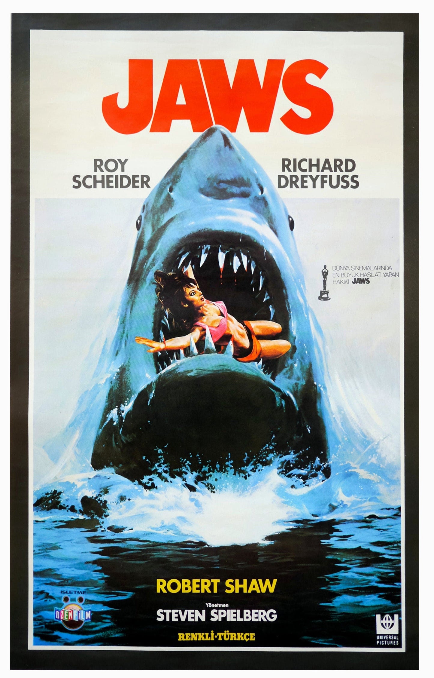 Jaws -- 11" x 17" Deluxe Poster Art Print || Steven Spielberg's Masterpiece!