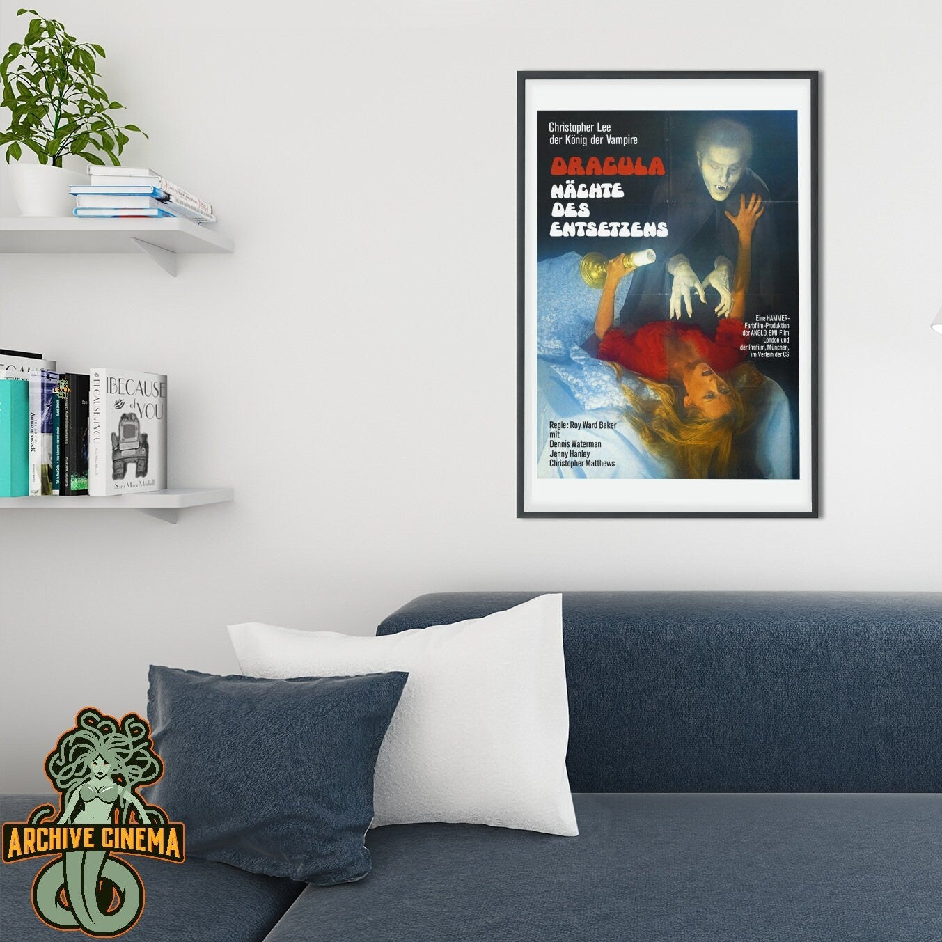 Scars of Dracula -- 11" x 17" Deluxe Poster Art Print || Immoral & Immortal Count Dracula!