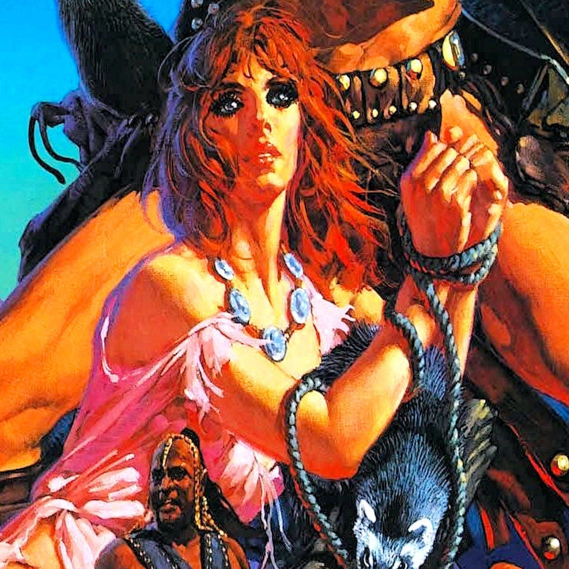 Beastmaster, The -- 11" x 17" Deluxe Poster Art Print || Gorgeous Tanya Roberts in 80's Fantasy!