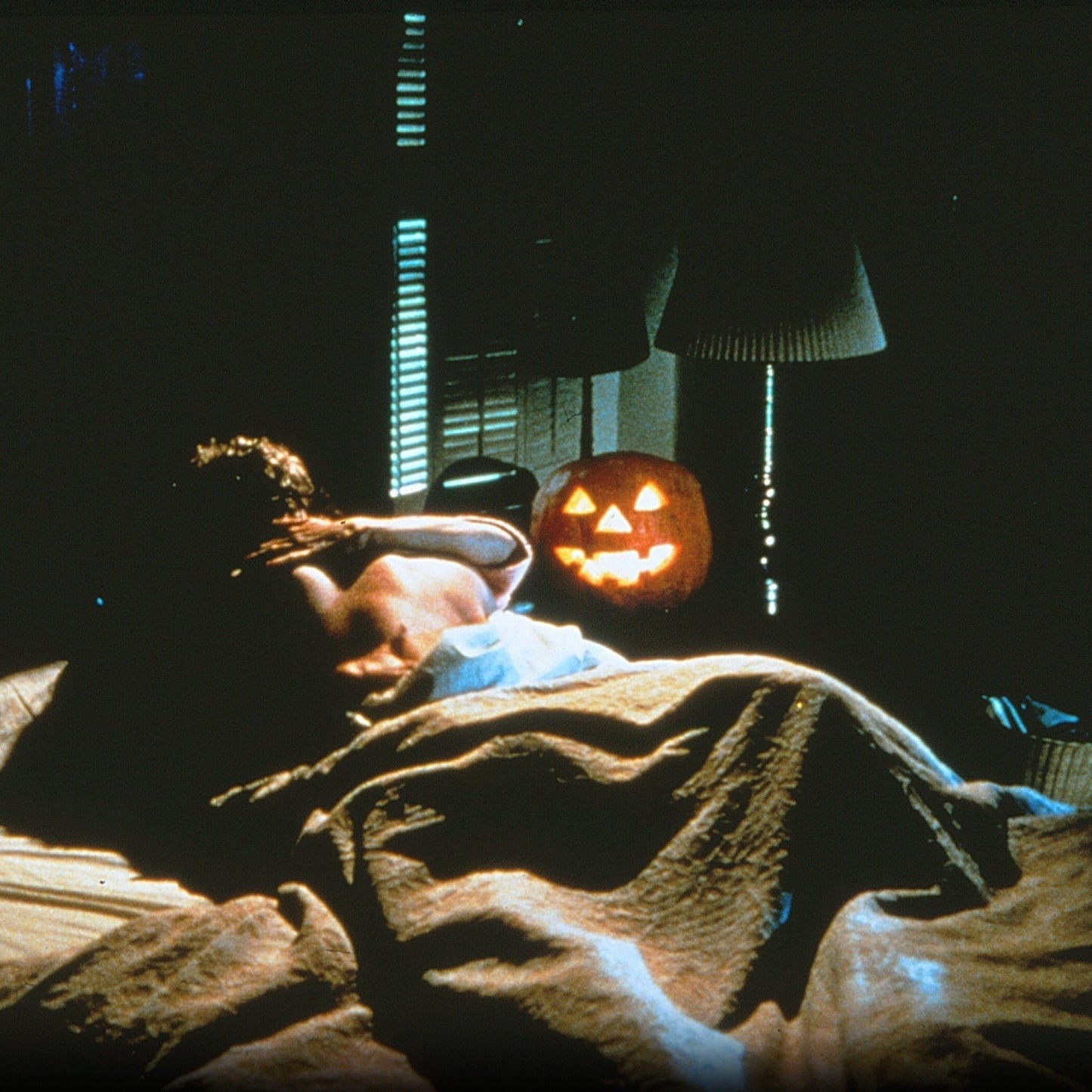 Halloween -- 8.5" x 11" Deluxe Wall Art Print || P.J. Soles and Bob Make Out While The Shape Peeps His Perve! Wild!