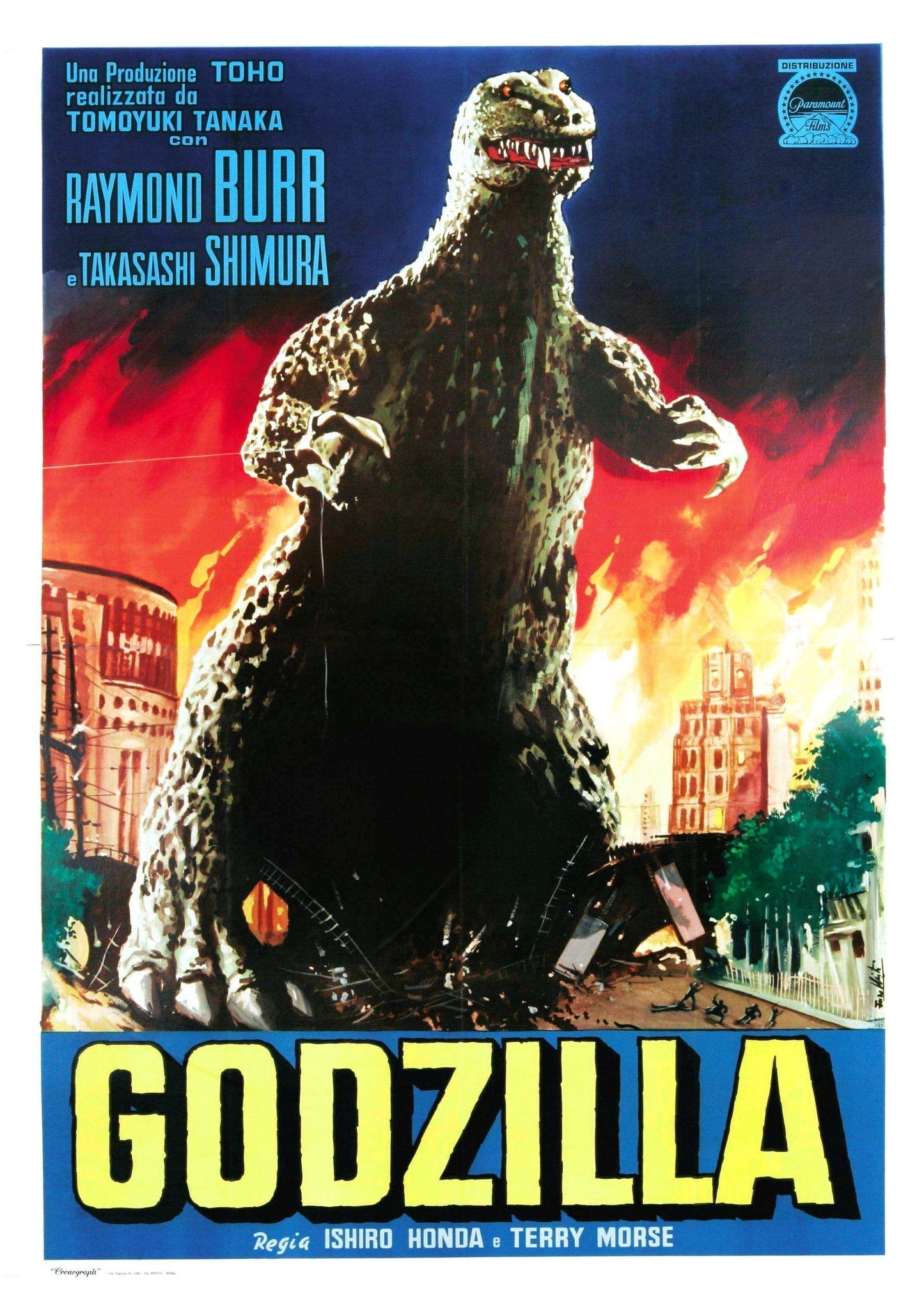 Godzilla, King of the Monsters! -- Deluxe 11" x 17" Poster Art Print