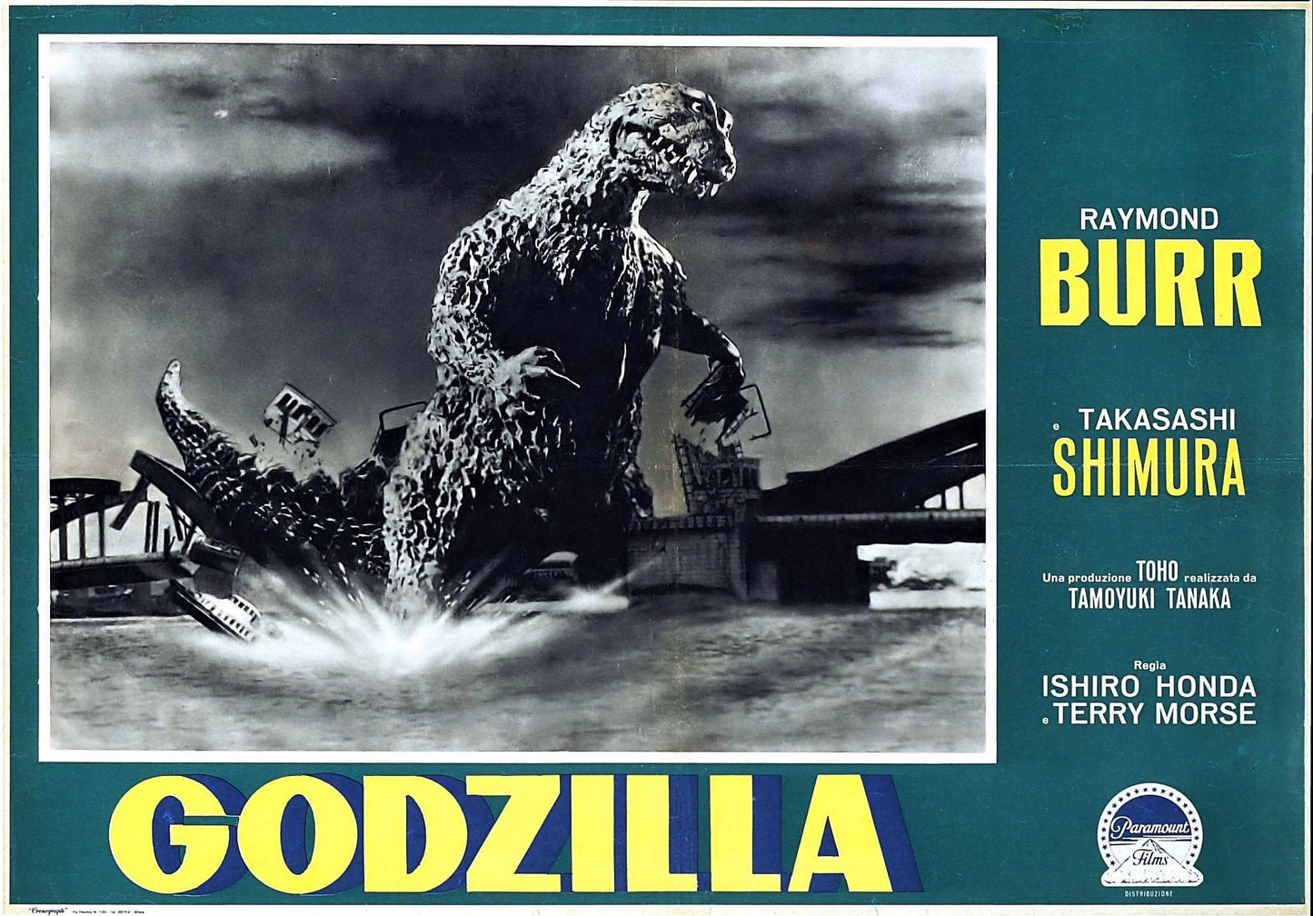 Godzilla, King of the Monsters! -- Deluxe 8.5" x 11" Wall Art Print | Oh, No! There Goes Tokyo! Godzilla!