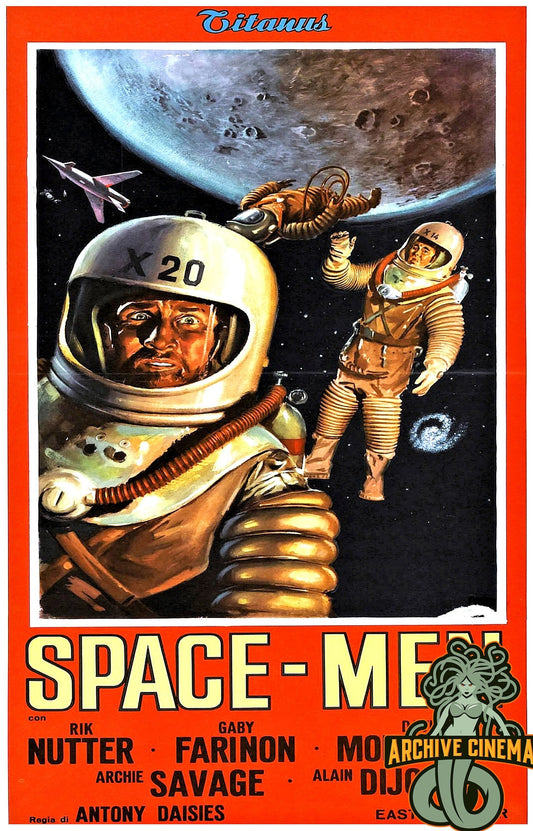 Space-Men -- 11" x 17" Deluxe Poster Art Print || Swingin' 'Nauts & Space Babes!