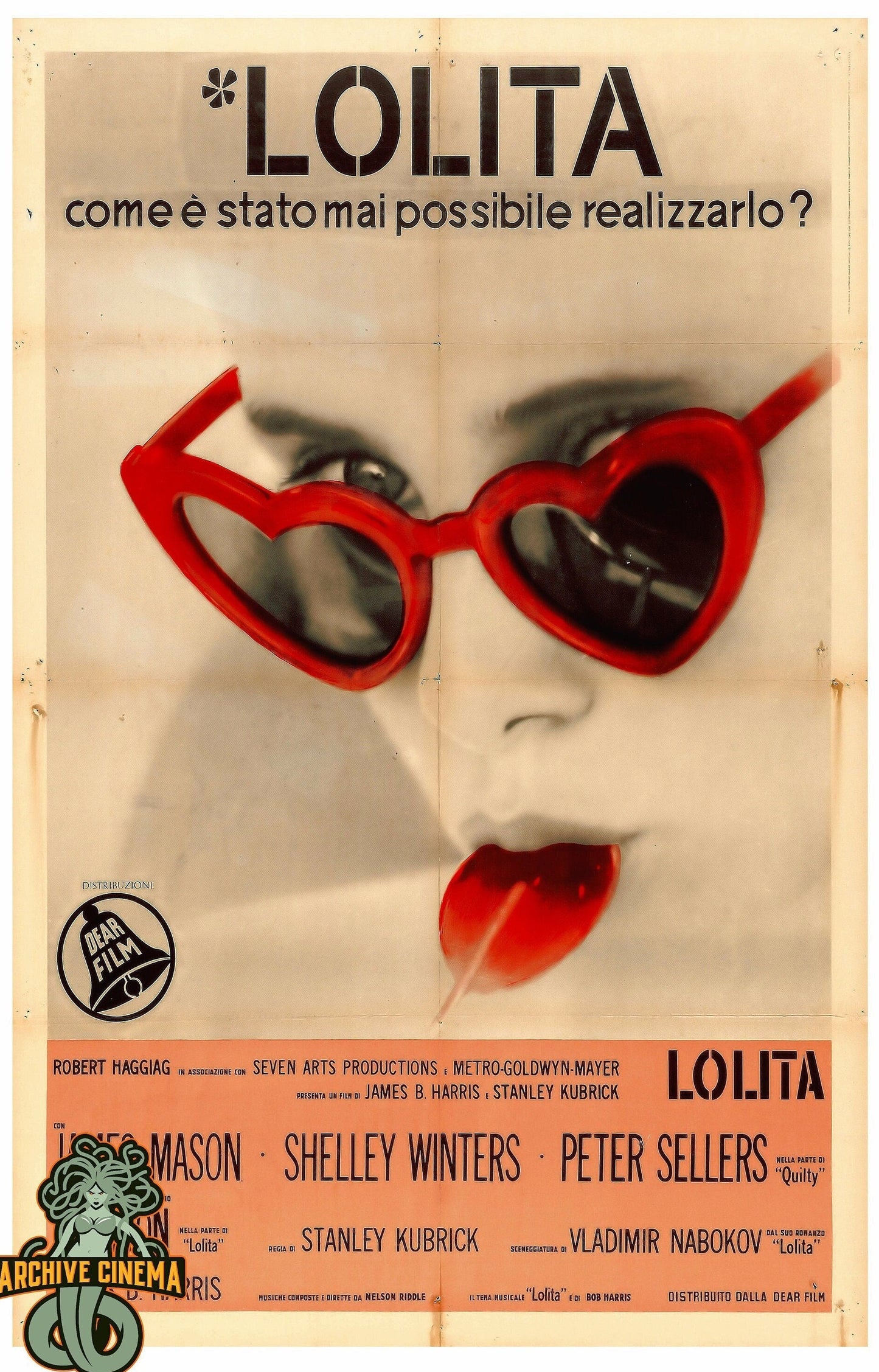 Lolita -- Deluxe 11" X 17" Poster Art Print || Stanley Kubrick's Notorious Film Adaptation!