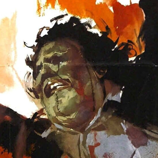 Texas Chain Saw Massacre -- 11" x 17" Deluxe Poster Art Print || Leatherface! His Roarin', Smokin' Chainsaw! Terrifying!