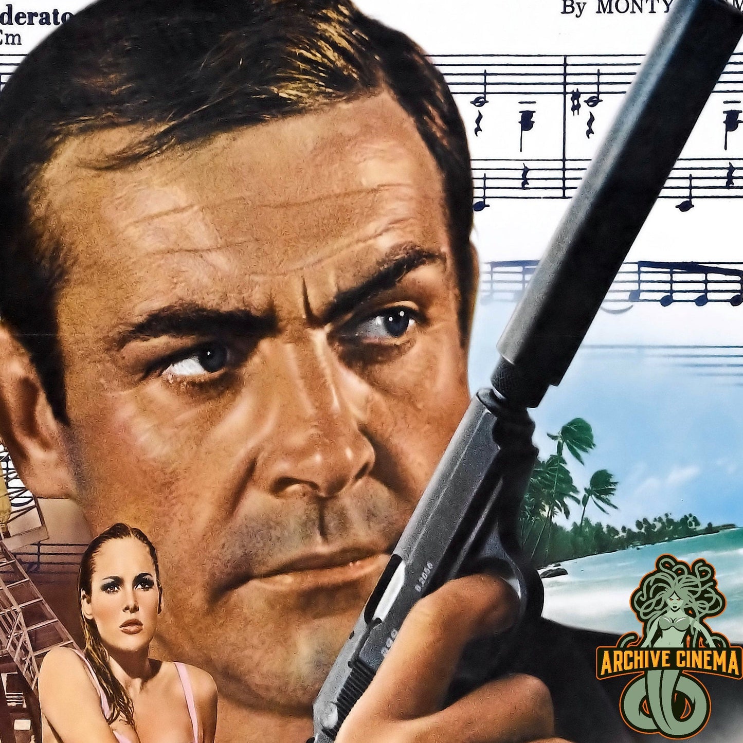 Dr. No  -- 11" x 17" Deluxe Poster Art Print || James Bond vs SPECTRE Agent!