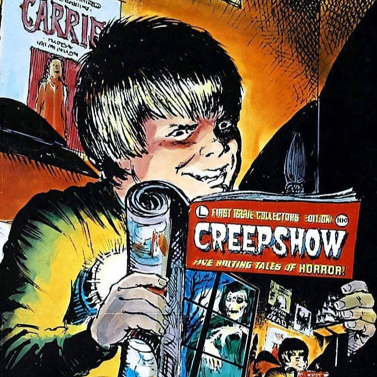 Creepshow -- 11" x 17" Deluxe Poster Art Print || George Romero & Stephen King Collaboration!