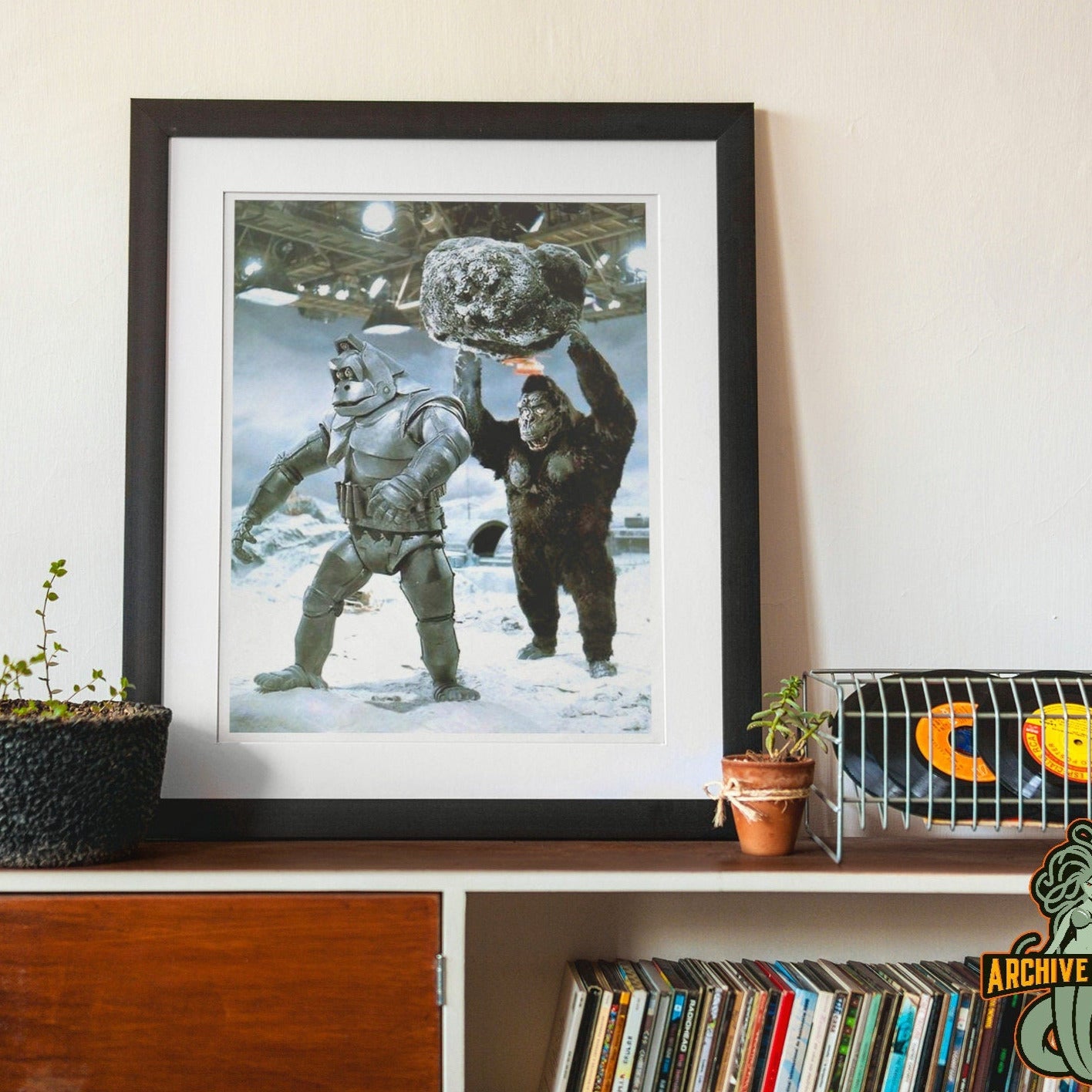 King Kong Escapes -- 8.5" x 11" Deluxe Art Print || Kong vs Mecha Kong!