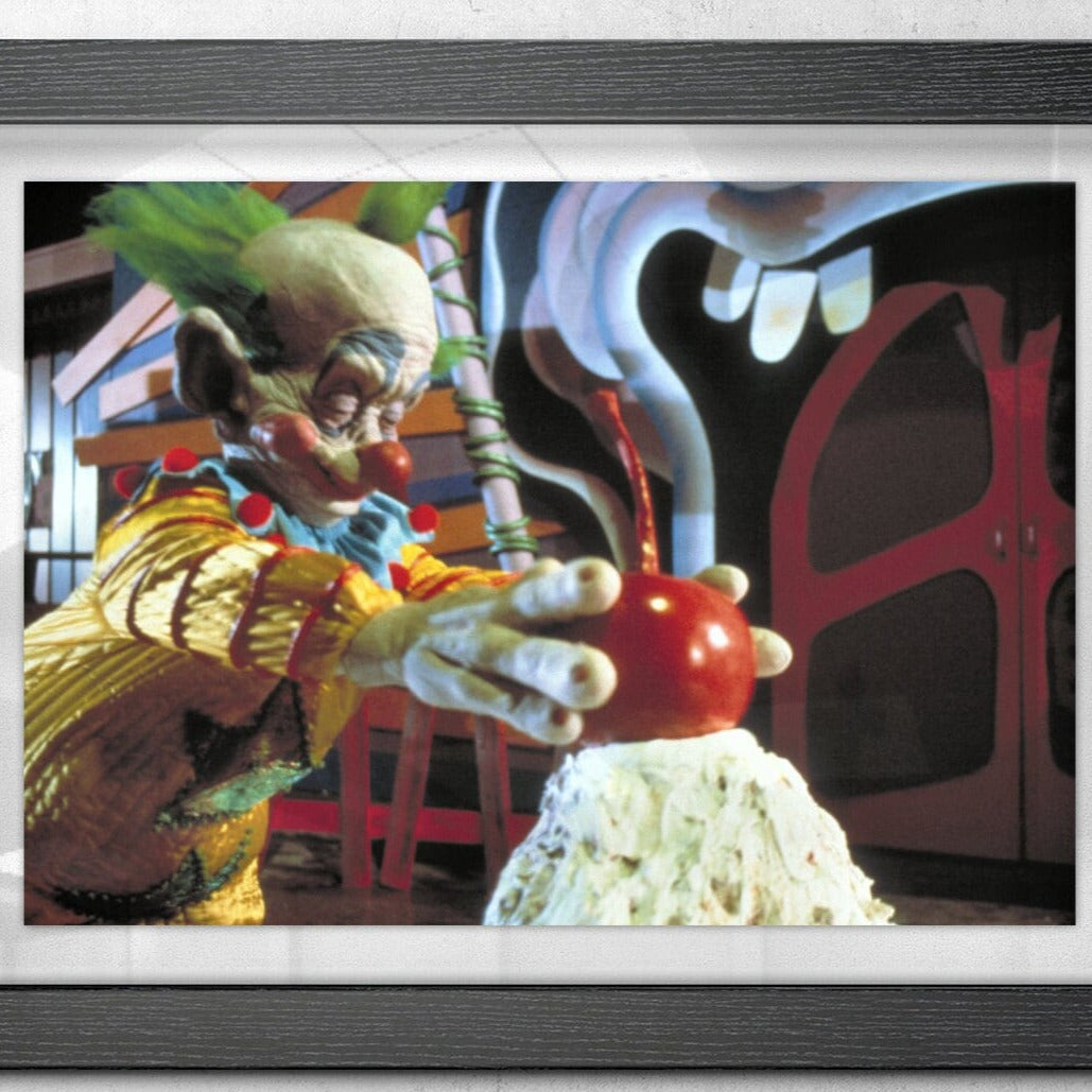 Killer Klowns from Outer Space -- Deluxe 8.5" x 11" Art Print || Evil Grease-Painted Aliens vs. It-Freaked Teens!