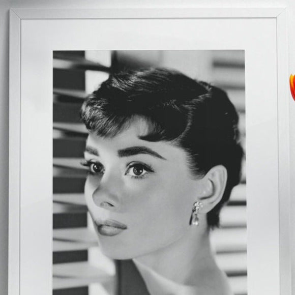 Audrey Hepburn -- 8.5" x 11" Art Print || Stunning Detail!