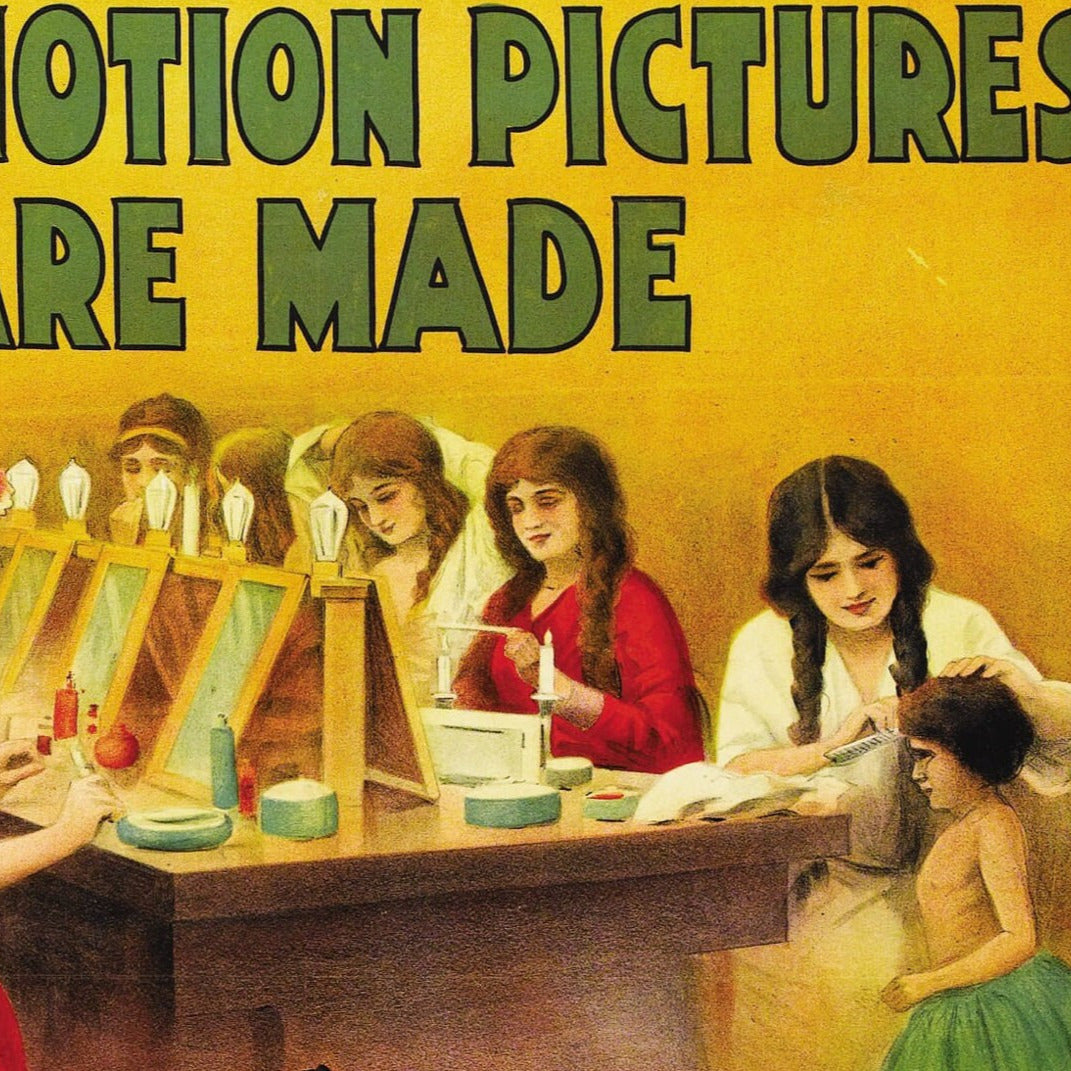 How Motion Pictures Are Made -- 11" x 17" Deluxe Poster Art Print