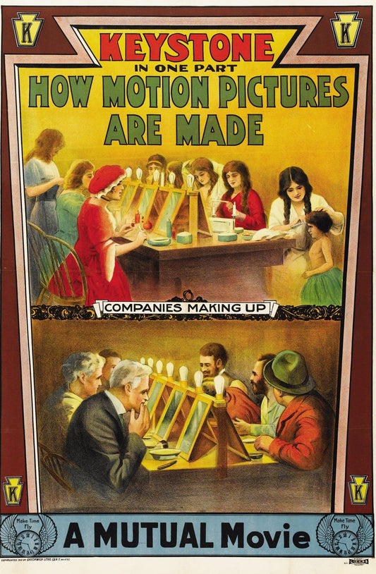 How Motion Pictures Are Made -- 11" x 17" Deluxe Poster Art Print