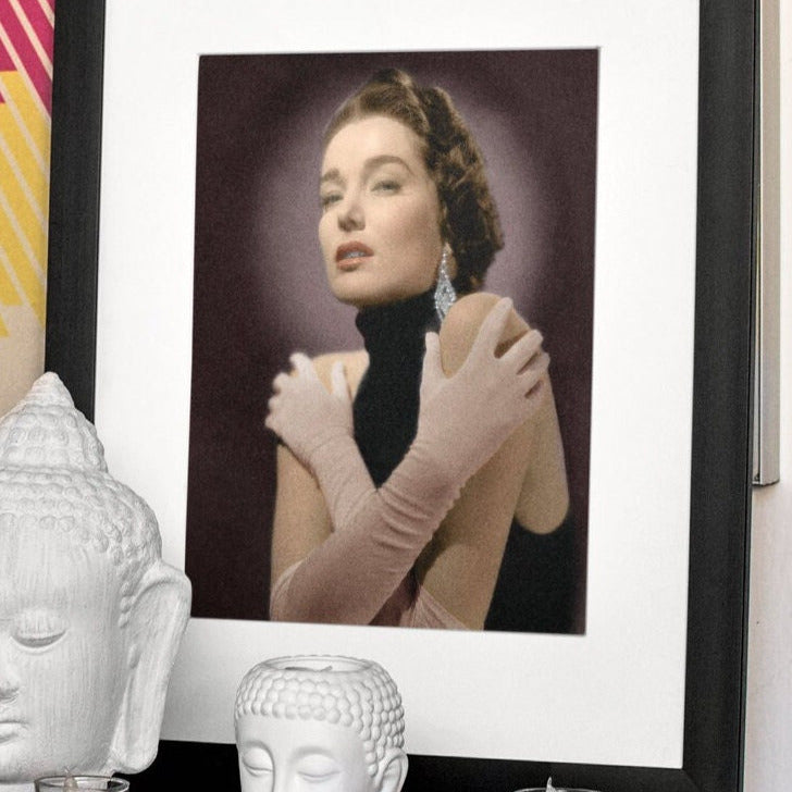 Julie Adams -- 8.5" x 11" Art Print || Elegance Personified!