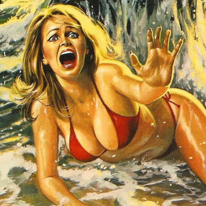 Humanoids from the Deep -- 11" x 17" Poster Art Print || The Monster Claims Its First Victim!