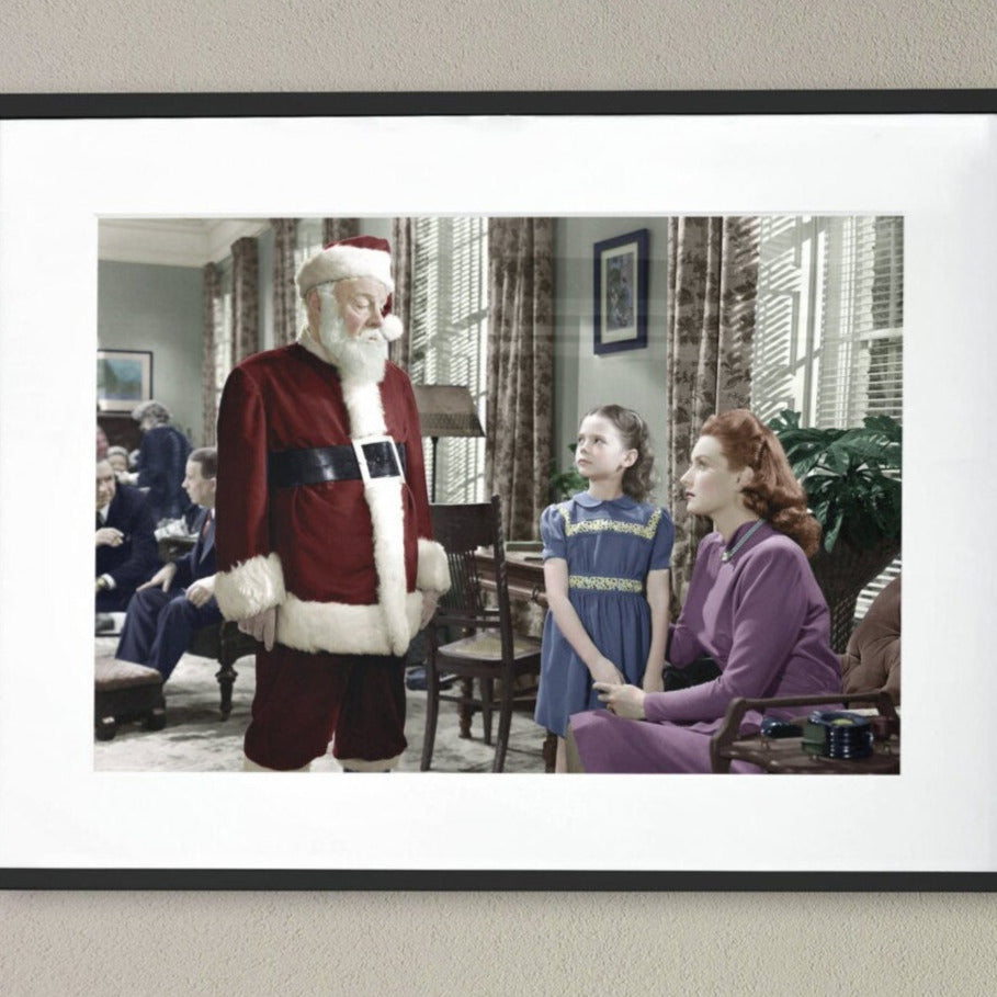 Miracle on 34th Street -- 8.5" x 11" Deluxe Art Print || Santa Claus Learns from Virginia, YES!