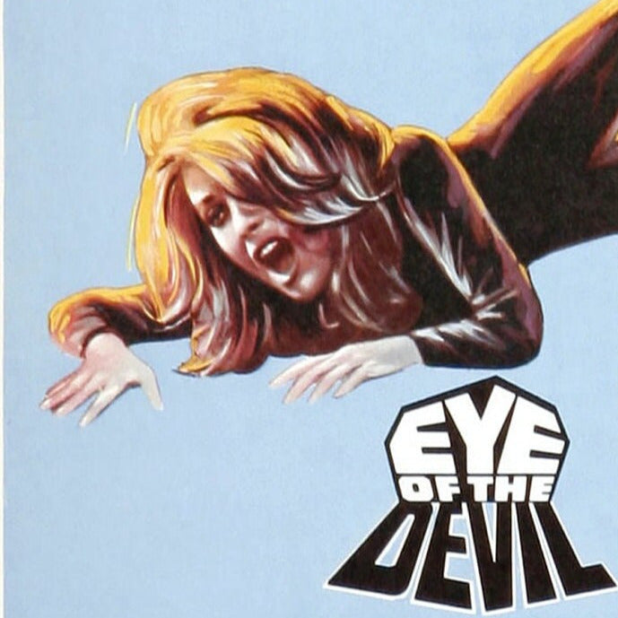 Eye of the Devil -- 11" x 17" Deluxe Poster Art Print || Sharon Tate vs Satanic Forces!