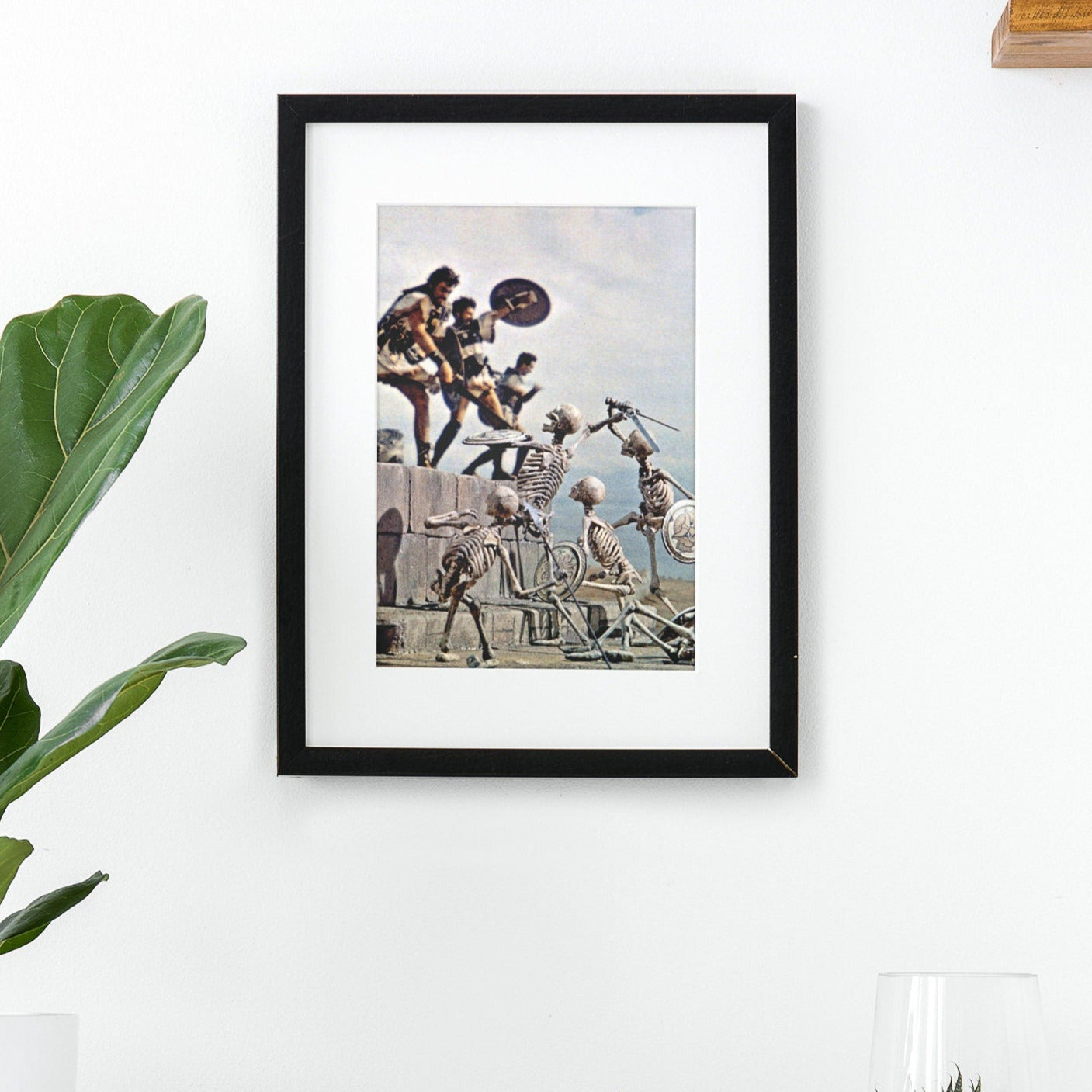 Jason & the Argonauts -- 8.5" x 11" Deluxe Art Print || Famous Skeletal Battle from Ray Harryhausen!