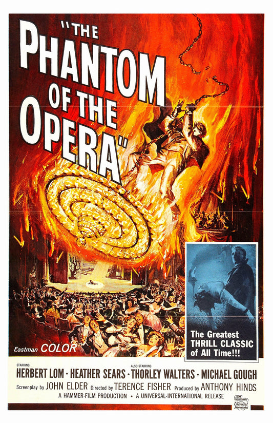 Phantom of the Opera -- 11" x 17" Deluxe Poster Art Print || Classic Horror Movie!