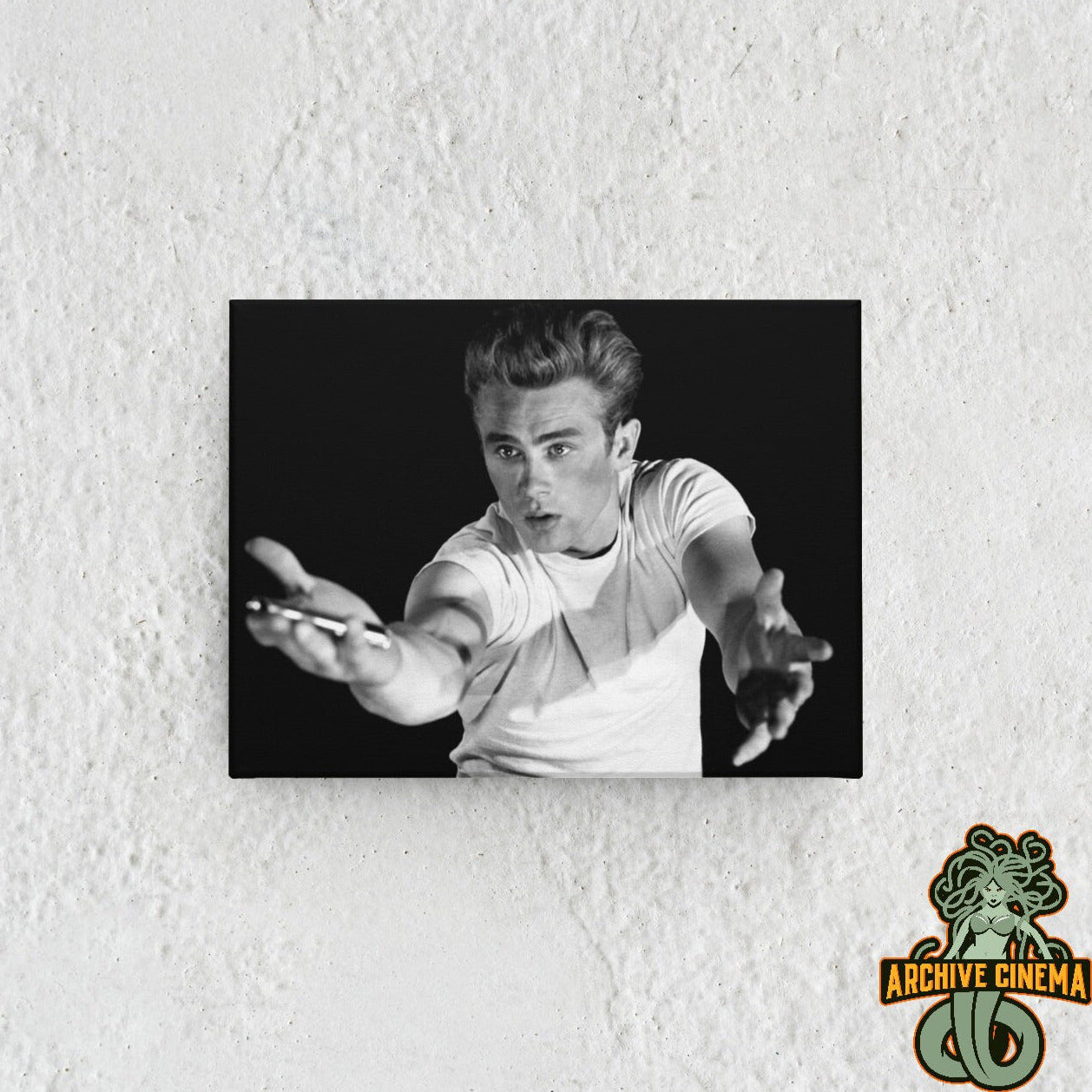 James Dean -- 8.5" x 11" Deluxe Art Print || From 'Rebel Without a Cause' directed by Nicholas Ray! Dennis Hopper! Natalie Wood!