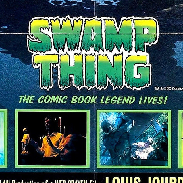 Swamp Thing -- 11" x 17" Deluxe Poster Art Print || Swamp Monster Shocker Directed by Wes Craven!