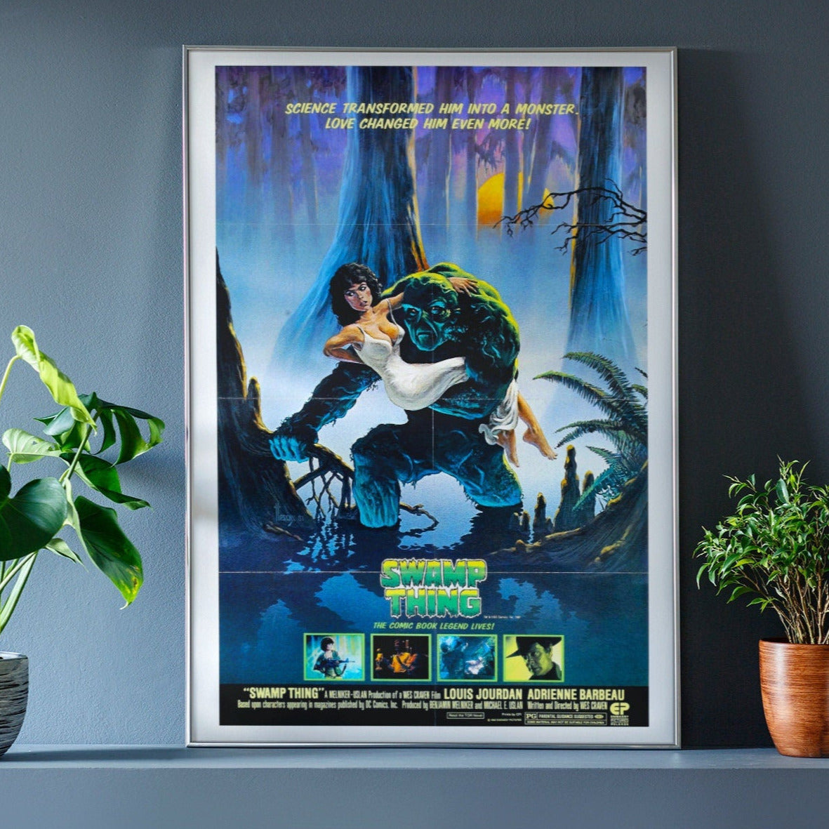 Swamp Thing -- 11" x 17" Deluxe Poster Art Print || Swamp Monster Shocker Directed by Wes Craven!