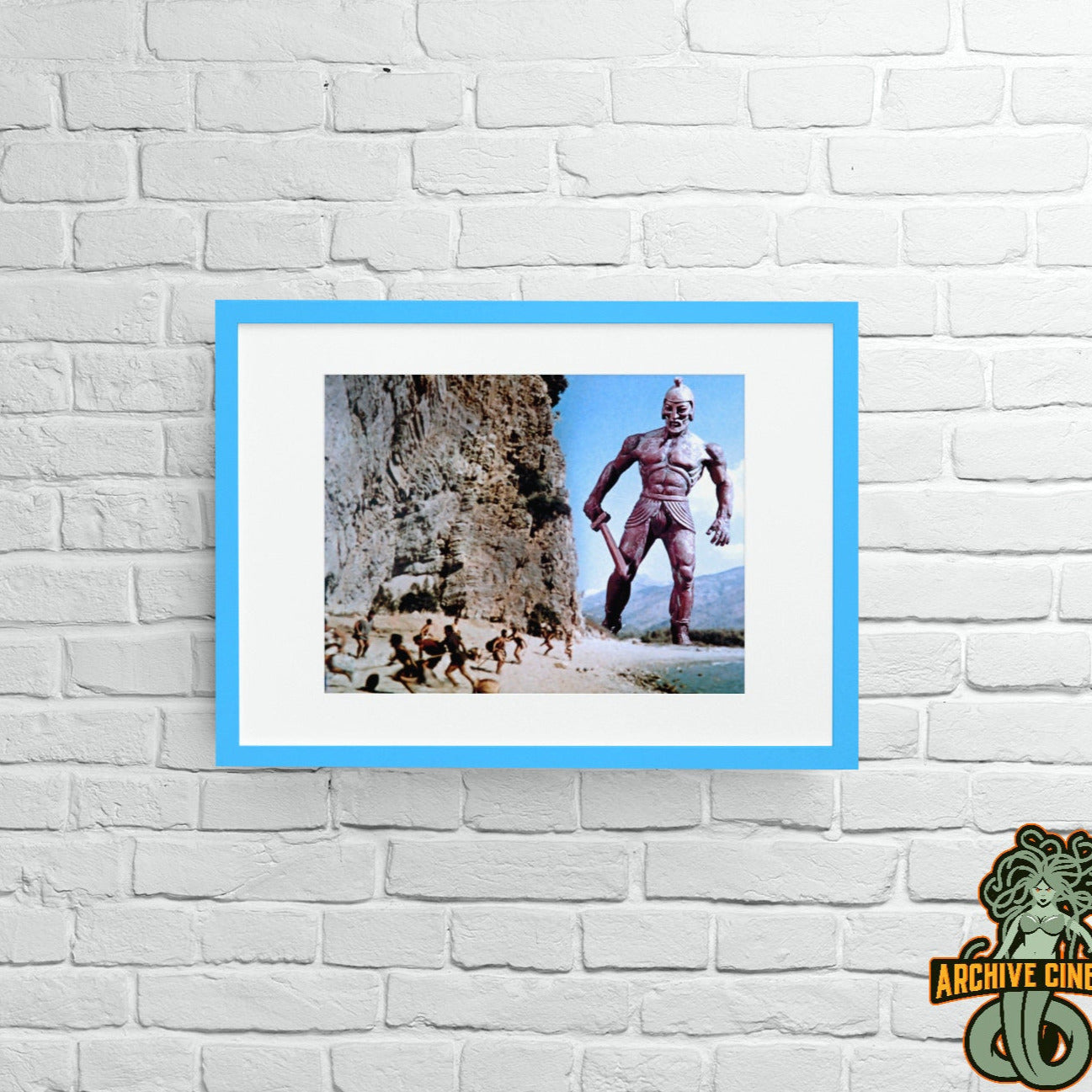 Jason & the Argonauts -- 8.5" x 11" Deluxe Art Print || Ray Harryhausen's Masterpiece Talos!