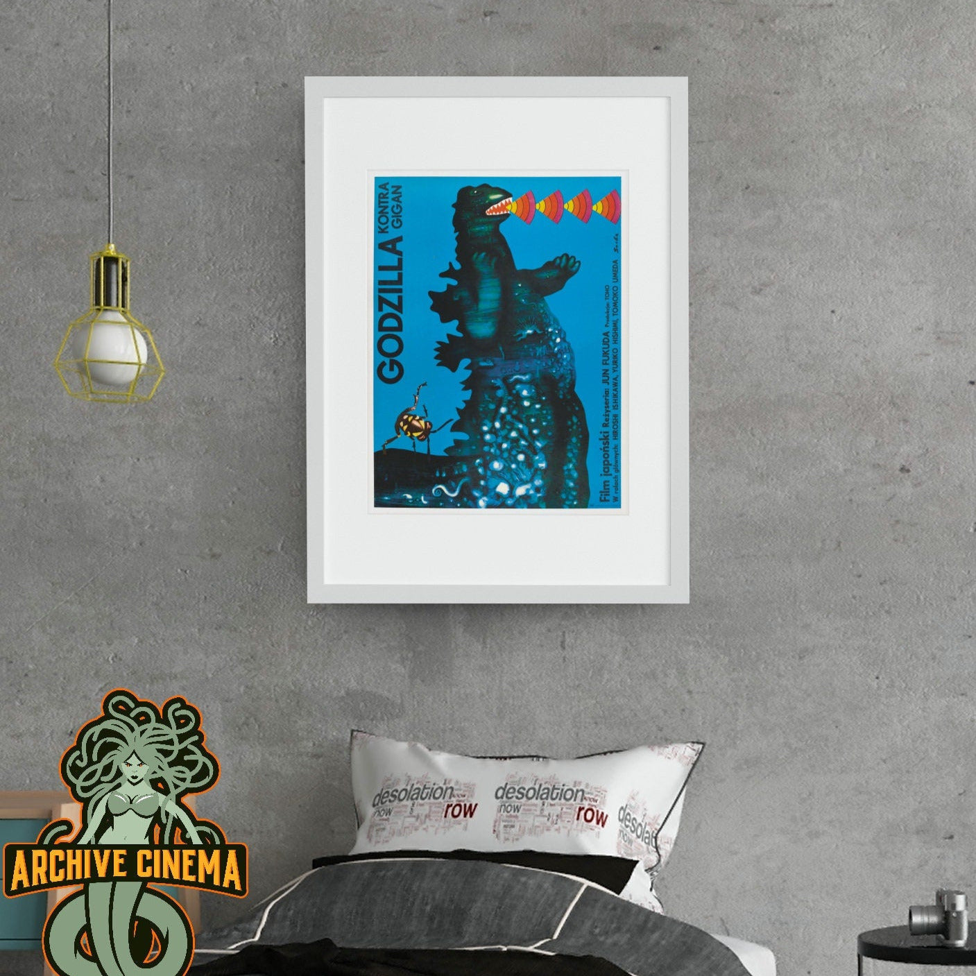 Godzilla vs Gigan -- 11" x 17" Deluxe Poster Art Print || Super Wow! Factor Kaiju Poster Art Statement!