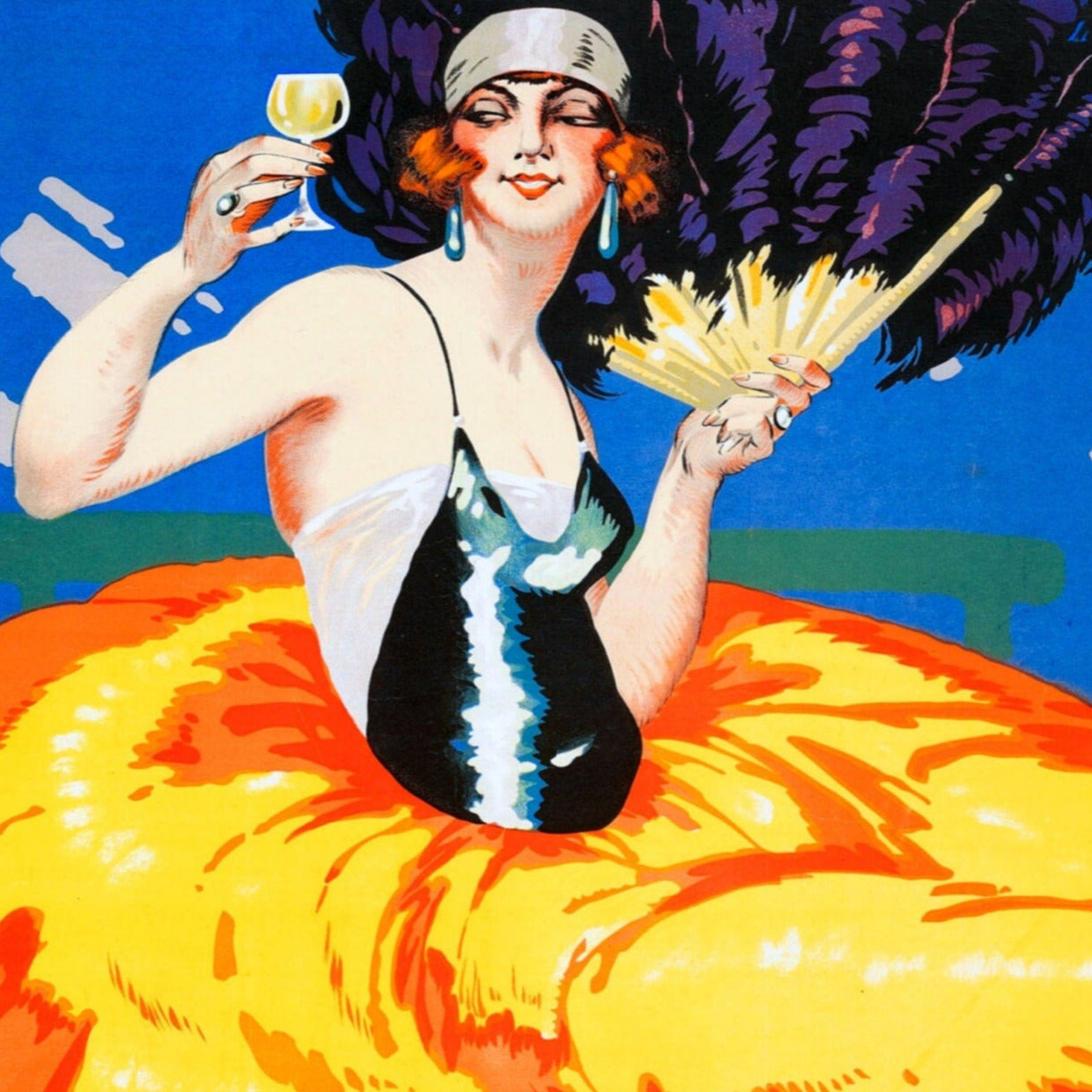 Fap'Anis -- 11" x 17" Deluxe Poster Art Print || The Fashionable Drink, Of Course!