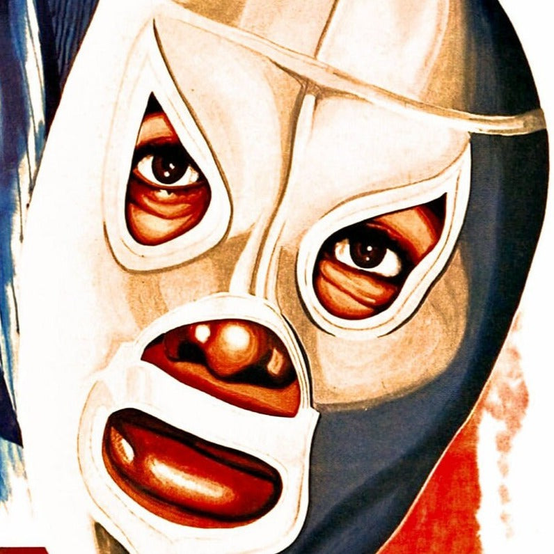 Santo in the Wax Museum --  11" x 17" Deluxe Poster Art Print || Lucha Libre!