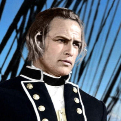 Mutiny on the Bounty -- 8.5" x 11" Deluxe Art Print || Marlon Brando vs. the British Fleet!