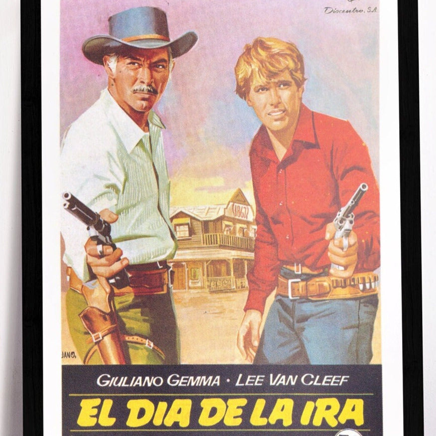 Day of Anger -- 11" x 17" Deluxe Poster Art Print || Lee Van Cleef!