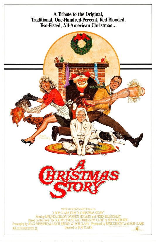 Christmas Story, A -- 11" x 17" Deluxe Poster Art Print || Classic Yuletide Favorite with Darren McGavin!