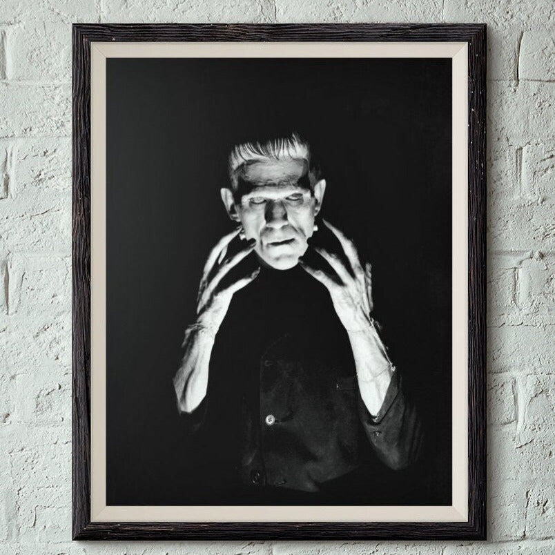 Frankenstein -- 11" x 17" Deluxe Poster Art Print || Boris Karloff as the Terrifying Monster!