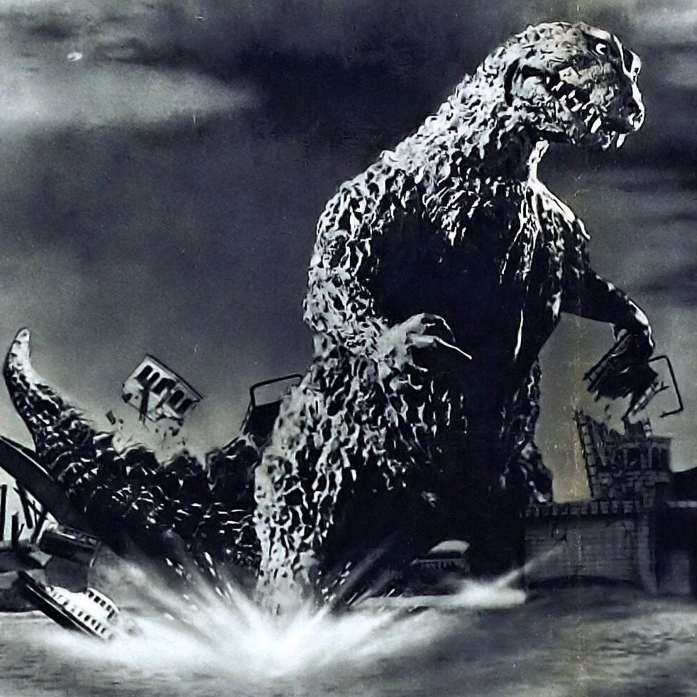 Godzilla, King of the Monsters! -- Deluxe 8.5" x 11" Wall Art Print | Oh, No! There Goes Tokyo! Godzilla!