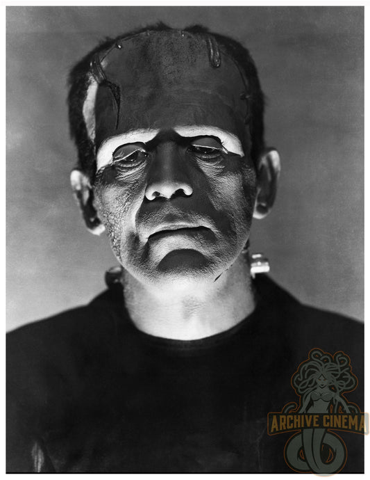 Bride of Frankenstein -- 8.5" x 11" Deluxe Art Print || Boris Karloff as the Frankenstein Monster!