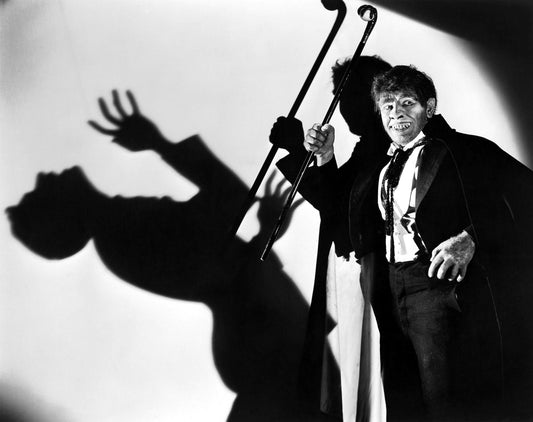 Dr. Jekyll & Mr. Hyde -- 8.5" x 11" Deluxe Wall Art Print || Fredric March as the Ultimate Hyde!