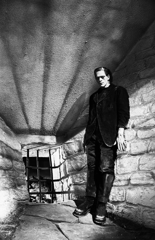 Frankenstein -- 11" x 17" Deluxe Poster Art Print || Boris Karloff as the Lonely, Demented 'Monster'!