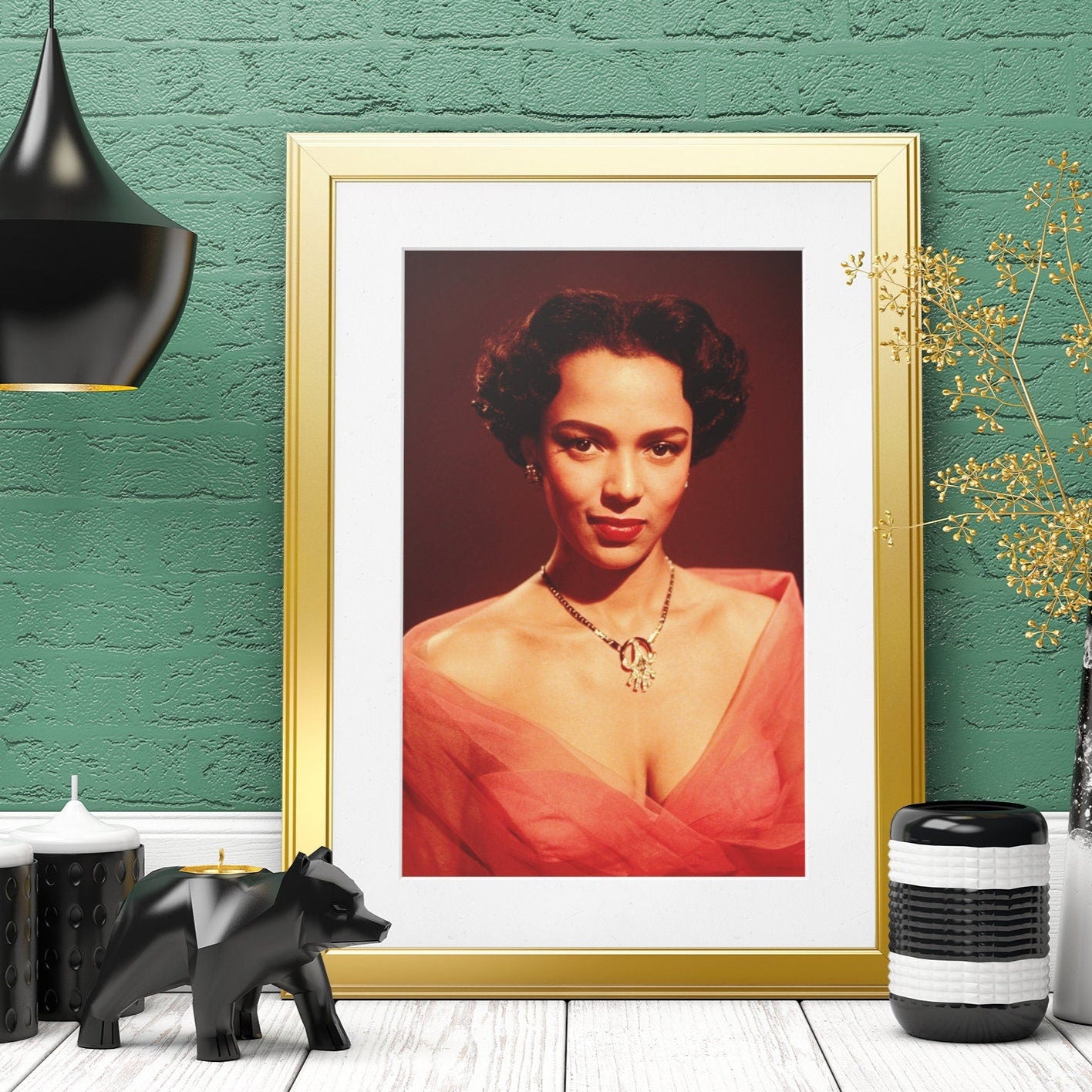 Dorothy Dandridge -- 8.5" x 11" Deluxe Wall Art Print || Beautiful!