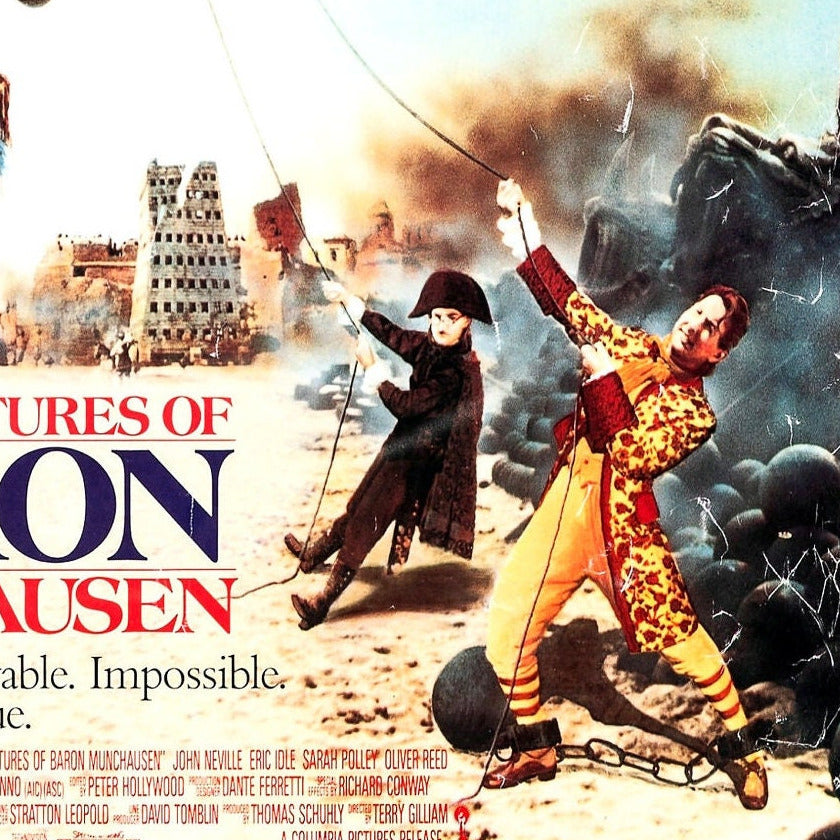 Adventures of Baron Munchausen, The -- Deluxe 11" x 17" Poster Art Print || Terry Gilliam Fantasy Masterpiece!