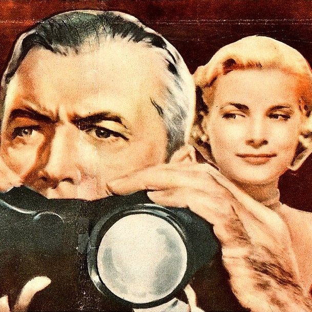 Rear Window -- 11" x 17" Deluxe Art Print || Jimmy Stewart and Grace Kelly Find a Killer!