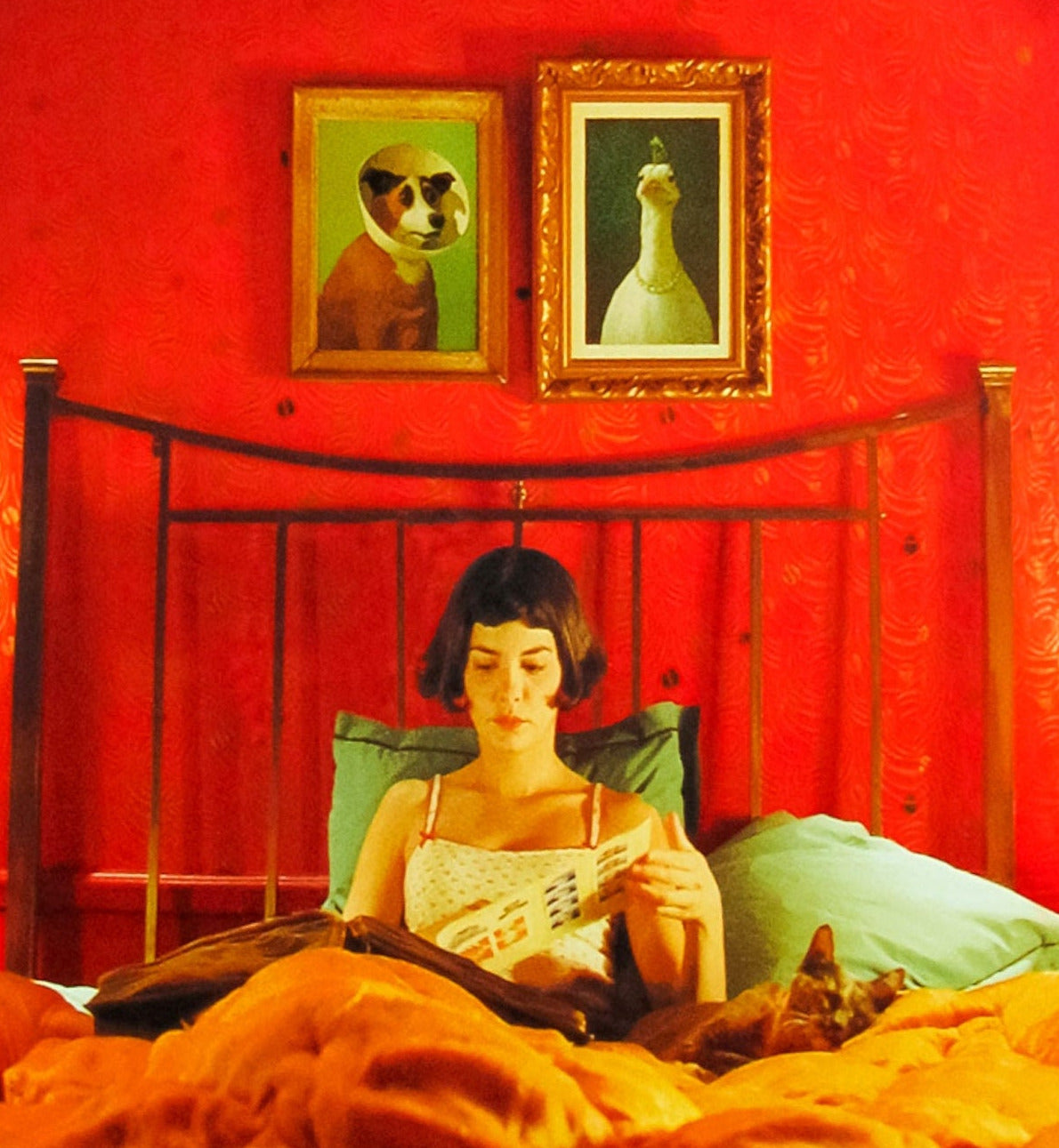 Amélie -- Deluxe 11" x 17" Poster Art Print || Beautiful French Cult Favorite!