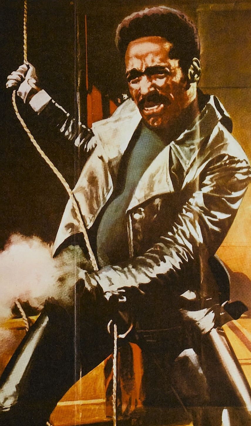 Shaft -- 11" x 17" Deluxe Poster Art Print || Richard Roundtree! Hush Yo Mouth, I'm Talking About Shaft!