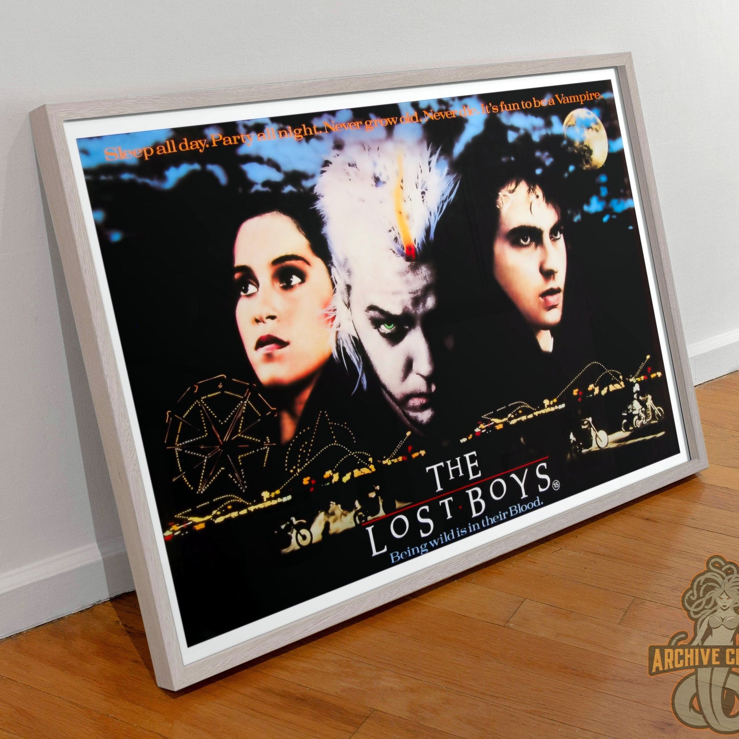 Lost Boys, The -- Deluxe 11" x 17" Poster Art Print || 1980's 'I Was a Teenaged Vampire' Cult Film!