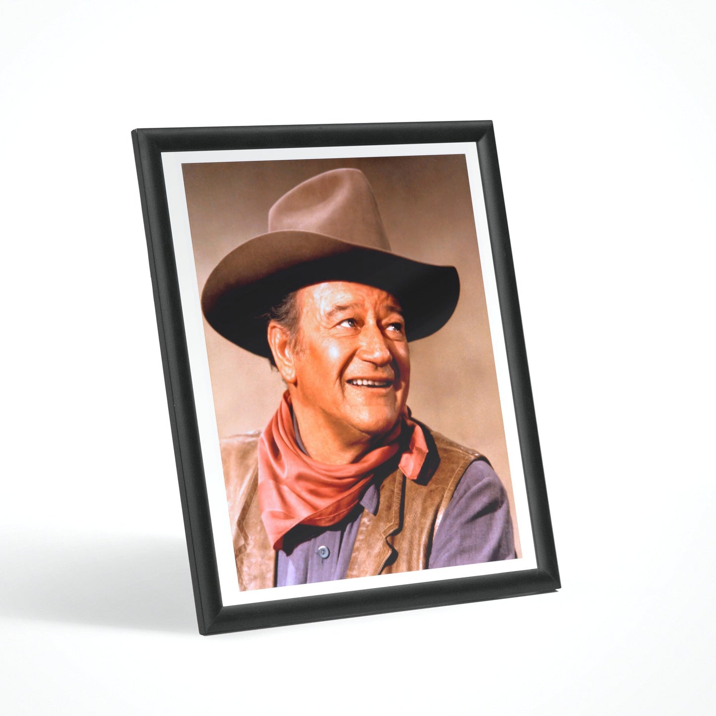 John Wayne -- Deluxe 8.5" x 11" Wall Art Print || The Duke in Classic Western Mode!